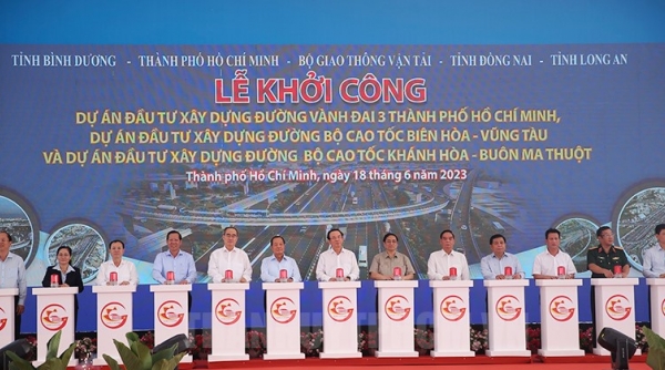 Khởi công Dự án đầu tư xây dựng đường Vành đai 3 TP. Hồ Chí Minh