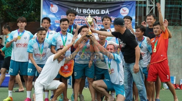 TP.HCM: Melo FC vô địch Giải bóng đá chào mừng Ngày Báo chí cách mạng Việt Nam