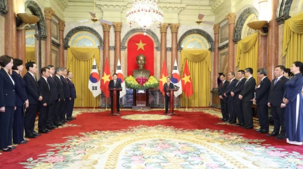 Việt Nam - Hàn Quốc nhất trí tăng cường hợp tác quốc phòng