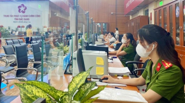 Bắc Giang: Thực hiện nghiêm việc tiếp nhận, giải quyết thủ tục hành chính cho người dân, doanh nghiệp