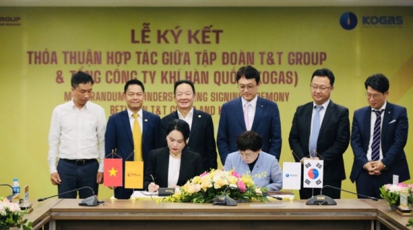 T&T Group “bắt tay” với các đối tác hàng đầu Hàn Quốc phát triển dự án LNG và hydrogen tại Việt Nam