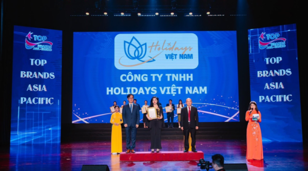 Holidays Vietnam - Top 10 Doanh nghiệp lữ hành hàng đầu châu Á - Thái Bình Dương 2023