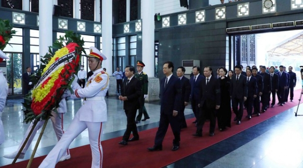 Lãnh đạo Đảng, Nhà nước viếng nguyên Phó Thủ tướng Vũ Khoan