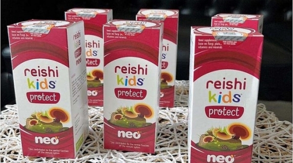 Thực phẩm bảo vệ sức khỏe Reishi Kids Protect vi phạm quy định của pháp luật về quảng cáo