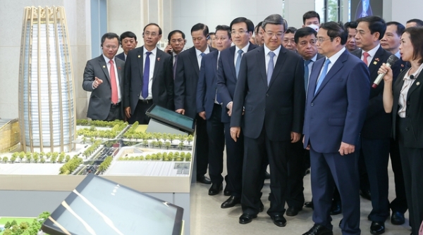 Thủ tướng Phạm Minh Chính thăm Khu mới Hùng An thí điểm cấp quốc gia của Trung Quốc