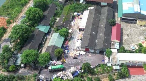 Quảng Ninh: Đóng cửa hoạt động kho bãi chất thải lộ thiên không phép
