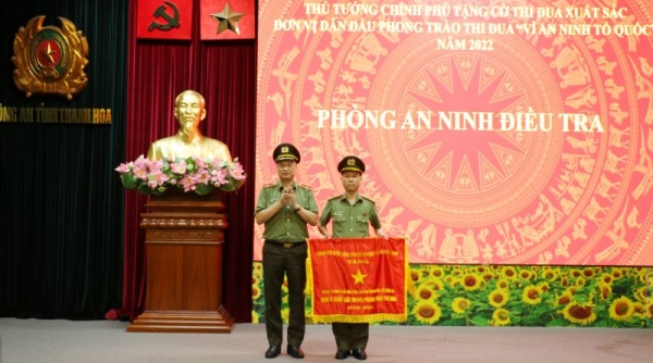 Công an tỉnh Thanh Hóa: Sơ kết công tác 6 tháng đầu năm