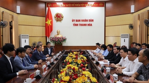 Chủ tịch UBND tỉnh Thanh Hóa tiếp và làm việc với lãnh đạo Công ty TNHH Điện Nghi Sơn 2