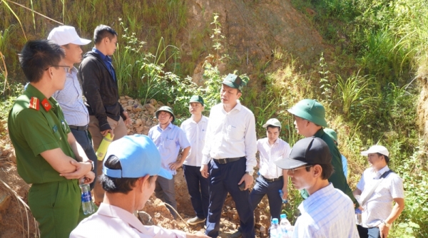 Hai tỉnh Thừa Thiên Huế và Quảng Trị phối hợp kiểm tra điểm khai thác vàng lậu