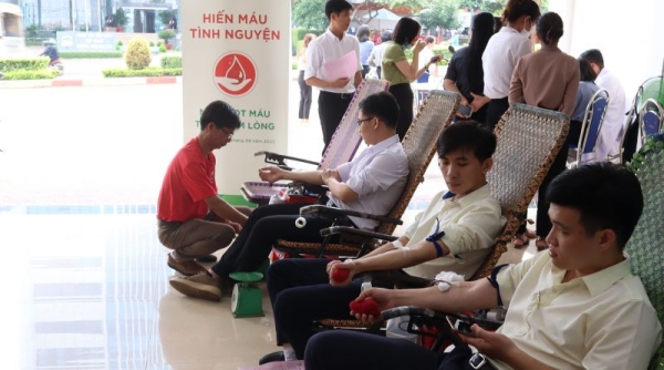 THACO AGRI tổ chức chương trình hiến máu tình nguyện năm 2023