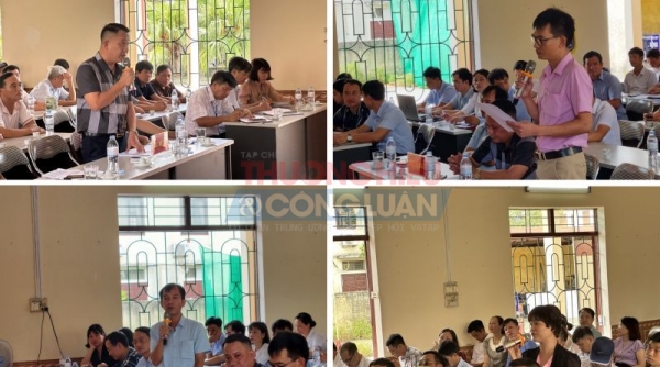Hải Phòng: Hội nghị đối thoại về chất lượng nước tại xã Đông Phương