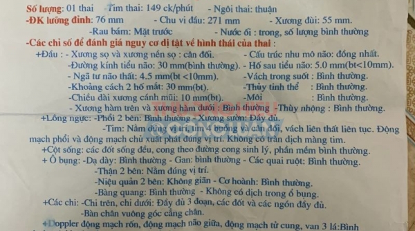 Thái Bình: Chẩn đoán không đúng hình thái thai nhi bác sĩ bị khách hàng “bóc phốt” trên mạng xã hội