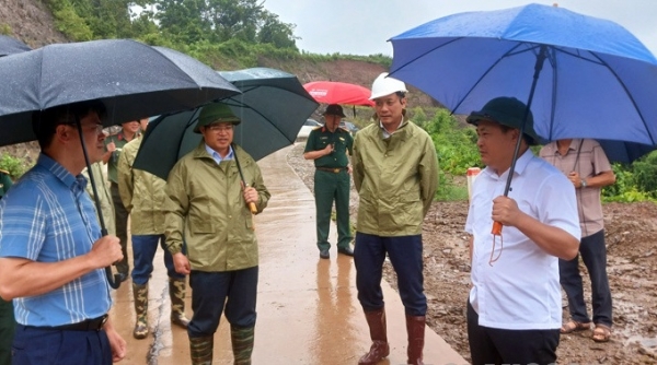 Lạng Sơn: Lãnh đạo UBND tỉnh kiểm tra công tác ứng phó bão số 1