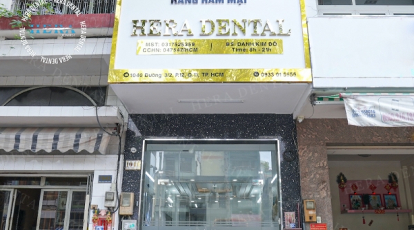 TP. HCM: Phòng khám Chuyên khoa răng hàm mặt Hera bị xử phạt gần 200 triệu đồng