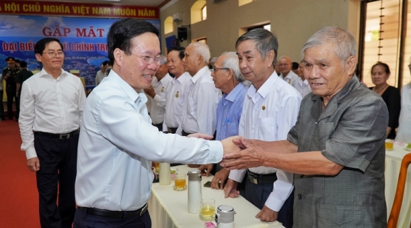 Chủ tịch nước Võ Văn Thưởng gặp mặt 76 cựu tù chính trị Côn Đảo