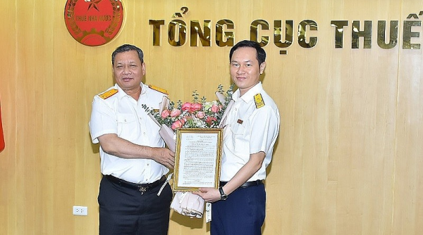Ông Nguyễn Tài Hải được bổ nhiệm giữ chức Phó cục trưởng Cục Thuế doanh nghiệp lớn