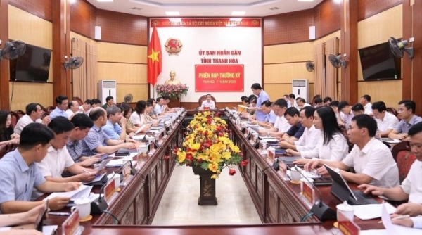 UBND tỉnh Thanh Hóa họp thường kỳ tháng 7/2023