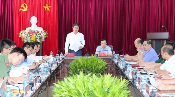Đoàn công tác Ban Cơ yếu Chính phủ làm việc tại Thanh Hóa