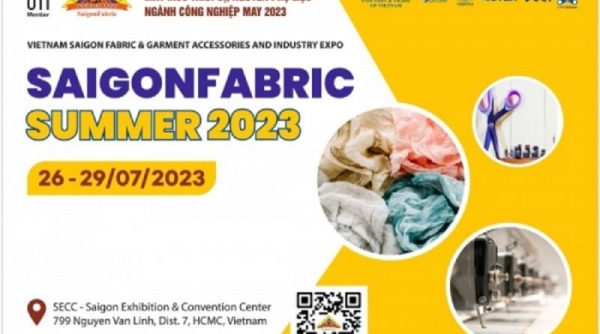 Triển lãm SAIGONFABRIC Summer 2023 sẽ diễn ra từ ngày 26-29/7