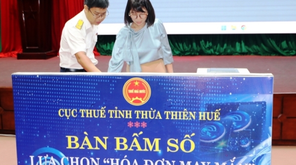 Thừa Thiên Huế: Quý II có 57.138 hóa đơn tham gia chương trình “Hóa đơn may mắn”