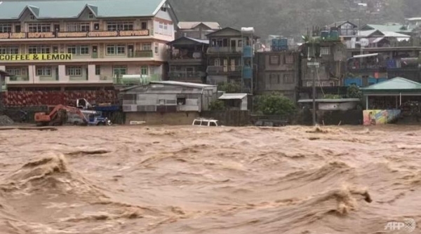 Lật thuyền trong bão Doksuri, hơn 25 người thiệt mạng ở Philippines