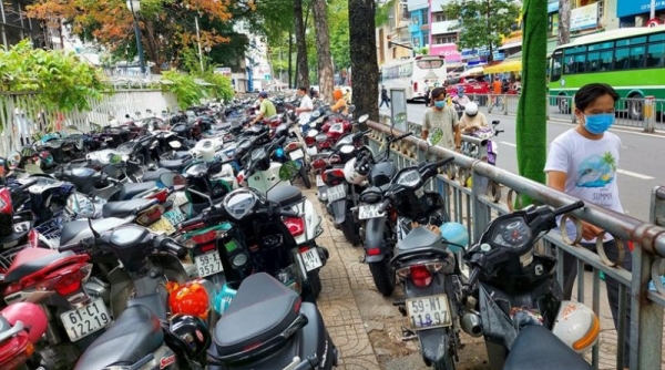 TP. Hồ Chí Minh: Sử dụng tạm thời một phần lòng đường, hè phố phải nộp phí theo quy định