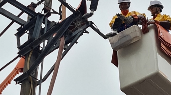 PC Quảng Ninh đảm bảo vận hành lưới điện an toàn mùa mưa bão