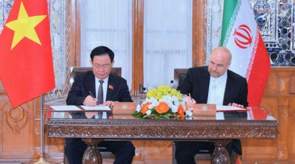 Chuyến thăm Iran của Chủ tịch Quốc hội Vương Đình Huệ góp phần tăng cường quan hệ hợp tác hiệu quả
