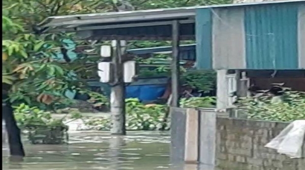 PC Lào Cai nhanh chóng khắc phục sự cố do mưa lớn tại xã Tả Phời