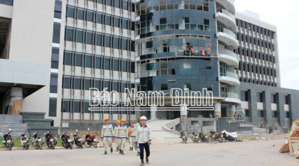 Triển khai thi công 3 gói thầu tiếp theo - Dự án Đầu tư xây dựng BVĐK tỉnh Nam Định