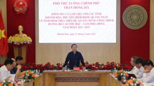 Phó thủ tướng Trần Hồng Hà: "Tiến độ, chất lượng, an toàn" dự án cao tốc Bắc - Nam