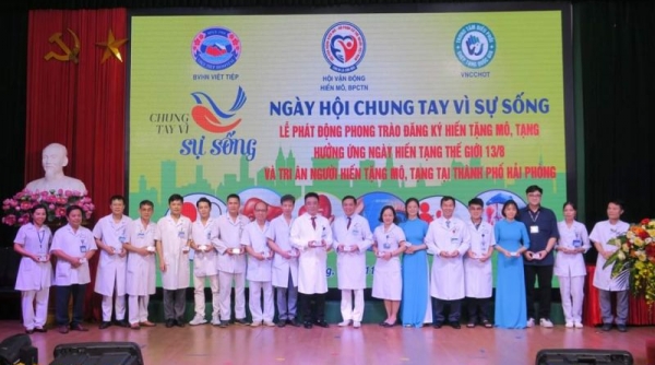 Hải Phòng: Hơn 1.200 người đăng ký hiến tặng mô tạng tại BV Hữu nghị Việt Tiệp