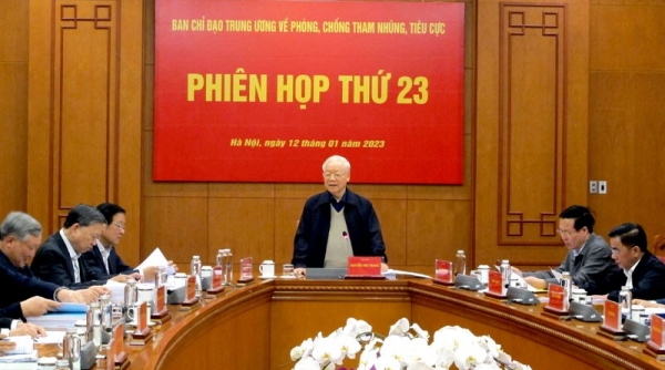 Tổng Bí thư Nguyễn Phú Trọng chủ trì Phiên họp thứ 24 về phòng, chống tham nhũng, tiêu cực