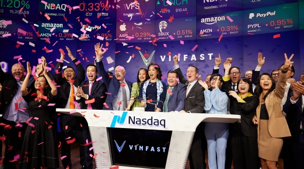 Vinfast chính thức niêm yết trên Nasdaq Global Select Market - Giá trị vốn hoá hơn 23 tỷ Usd