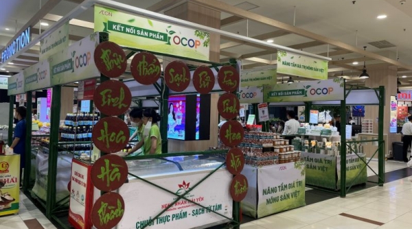 AEON Việt Nam thúc đẩy kết nối tiêu thụ sản phẩm OCOP 2023