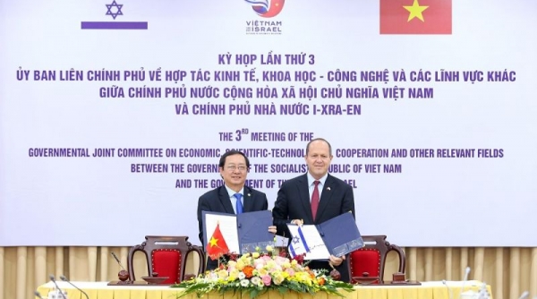Việt Nam - Israel tăng cường hợp tác khoa học & công nghệ và đổi mới sáng tạo