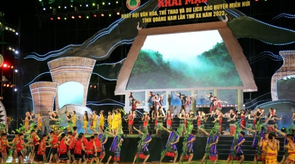 Khai mạc ngày hội Văn hóa - Thể thao và Du lịch các huyện miền núi tỉnh Quảng Nam