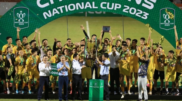 CLB Đông Á Thanh Hóa chính thức giành Cúp Quốc gia năm 2023