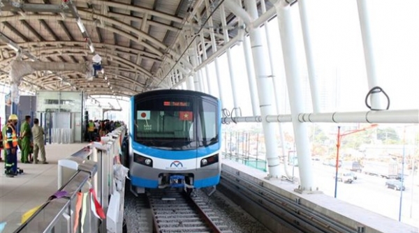Sẽ chạy trình diễn tàu Metro số 1 từ Suối Tiên đến Bến Thành vào cuối tháng 8