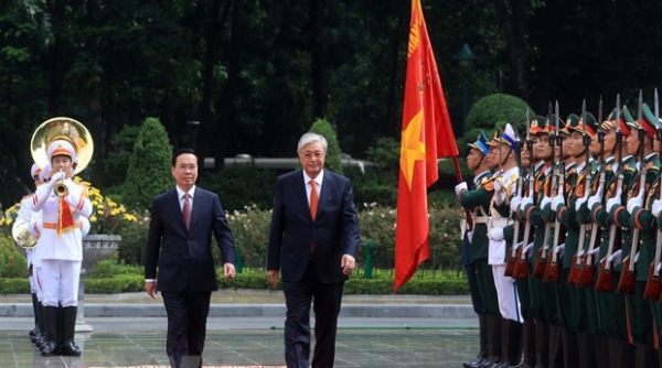 Chuyến thăm chính thức Việt Nam của Tổng thống Kazakhstan kết thúc tốt đẹp