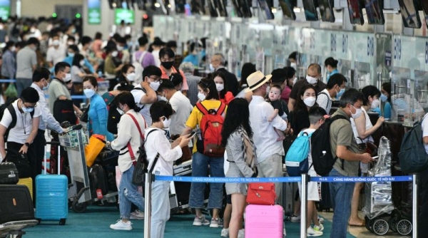 Lượng hành khách qua sân bay Nội Bài dịp 2/9 sẽ tăng cao