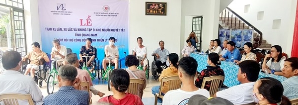 Quảng Nam: Trao tặng 118 xe lăn, xe lắc cho người khuyết tật