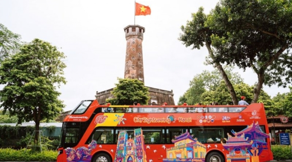 Hà Nội: Miễn phí xe bus 2 tầng trong 4 ngày nghỉ lễ