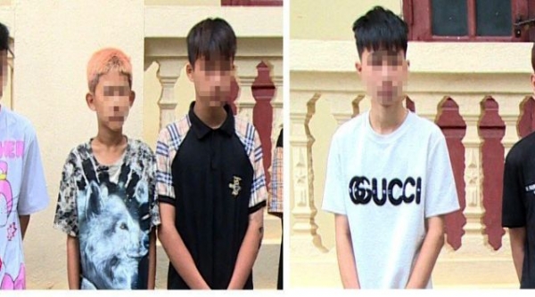 Thanh Hóa: Truy bắt thành công nhóm thanh thiếu niên gây ra vụ cướp tài sản