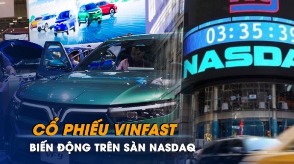 Cổ phiếu VFS của Vinfast giảm ngày thứ 5 liên tiếp, vốn hóa thị trường chỉ còn 60,6 tỷ USD