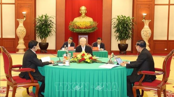 Tăng cường quan hệ giữa ba Đảng và nhân dân ba nước Việt Nam - Campuchia - Lào