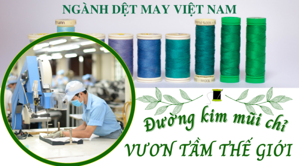 Xuất khẩu dệt may Việt Nam đang có tín hiệu tích cực