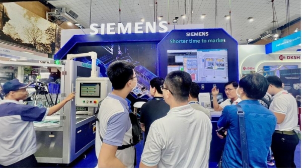 Siemens giới thiệu các công nghệ và giải pháp điều khiển mới nhất tại triển lãm NEPCON Việt Nam 2023