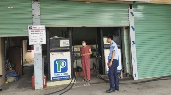 Phát hiện một cơ sở kinh doanh xăng dầu vi phạm tại Hưng Yên