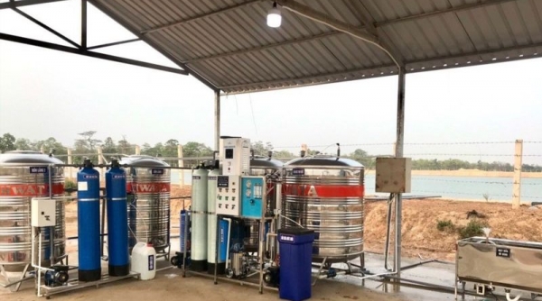THACO AGRI đầu tư hệ thống lọc và cung cấp nước sạch tại các KLH